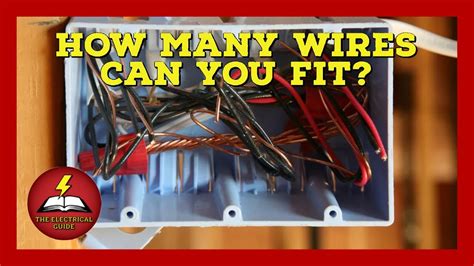 how many wires in a 22 cubic inch junction box|junction box code.